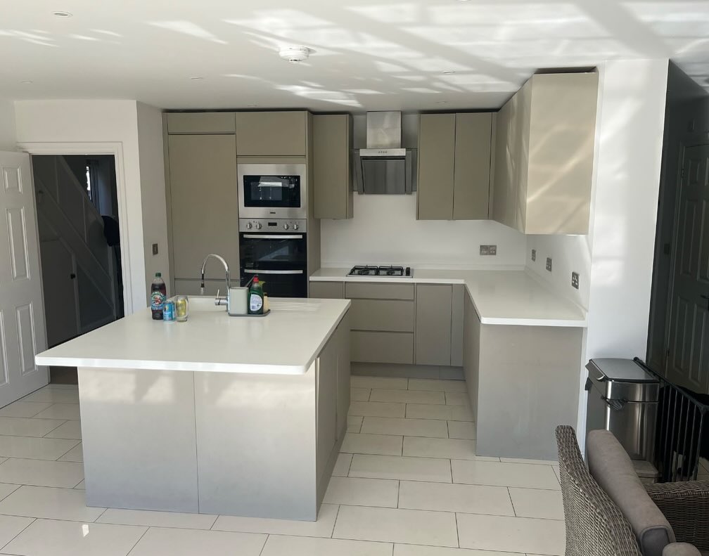 Domestic Kitchen Space Vinyl Wrapping Services London